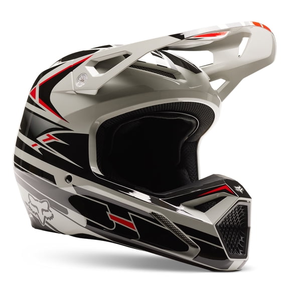 Fox Racing V1 GOAT Strafer Youth MX Offroad Helmet Black SM