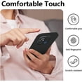 thumbnail image 6 of Compatible with Redmi 12C Case for Women Men, Ultra Slim Xiaomi Redmi 12C Phone Case Silicone Liquid Soft Shockproof Anti-Scratch Protective Cases (Black), 6 of 7