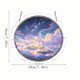 thumbnail image 3 of Round Acrylic Puzzle Suncatcher - Stained Glass Style Window Hanging Dreamy For Home Decor, 3 of 6