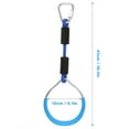 thumbnail image 4 of Labymos 4pcs Climbing Gymnastic Rings Obstacle Courses Gym Rings Swing Bar Rings for Kids Backyard Play Set Obstacle Slackline Kits, 4 of 7