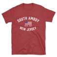 thumbnail image 1 of South Amboy New Jersey Patriot Men's Cotton T-Shirt, 1 of 1