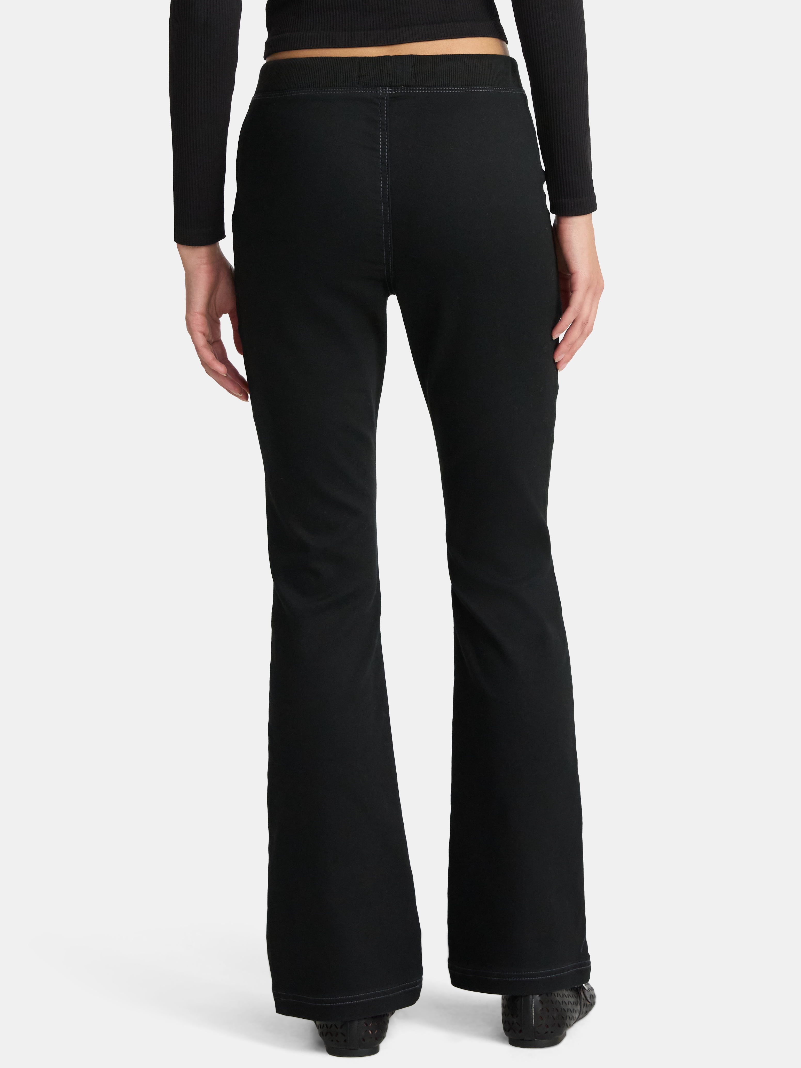 No Boundaries Rib Waist Boot Cut, Women's
