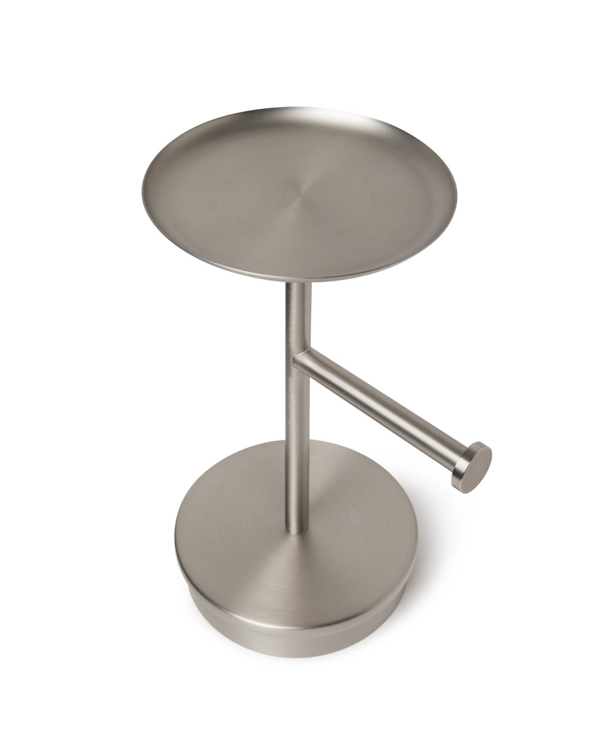 Portaloo Toilet Paper Stand White/Nickel