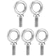 thumbnail image 1 of Juego de 5 Tornillos Ojo QWORK 5/8-11 x 1-3/4 en Acero Inoxidable 304, 1 of 8