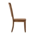 thumbnail image 4 of Weston Home Farmhouse Dining Chair, Set of 2, Oak, 4 of 6