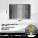 thumbnail image 2 of Tapete de Baño Alfombra Antideslizante, Tapete para Piso Lavable a Máquina con Microfibras Suaves Absorbentes de Agua, Baño de Felpa Gruesa, Tapete Absorbente para Baño, Cocina, Salón, 2 of 4