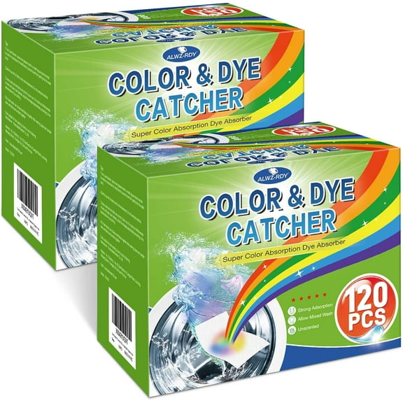 Dye Catchers Laundry 240ct, Super Absorption Color Trapping Sheets ow Mixed Wash, Guard Grabber for Home or School, Maintain Original of Clothing, Fragrance Free