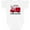 AA-White, variant on Inktastic Red Fire Little Firefighter Boys or Girls Baby Bodysuit