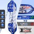 thumbnail image 4 of Sistema de poleas Block and Tackle Gretee para cuerdas de 100 m x 12 mm, 4 of 9
