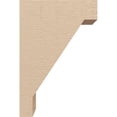 thumbnail image 3 of 4"W x 8"D x 12"H Classic Burlington Rough Cedar Woodgrain TimberThane Corbel, Primed Tan, 3 of 6