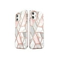 thumbnail image 5 of i-Blason Cosmo - Protective case for cell phone - thermoplastic polyurethane (TPU) - marble pink - 5.4" - for Apple iPhone 12 mini, 5 of 8