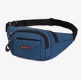 thumbnail image 4 of Hfnxid Lightweight Hiking Waist Pack Men Waist Bag Crossbody Fanny Pack, Belt Bag for Phone Wallet Keys, Lightweight Hip Pack for Travel Hiking Running, 4 of 5