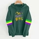thumbnail image 1 of Xuyuer Women Mardi Gras Sweatshirt Mardi Gras Carnival Pullover Top Casual Long Sleeve, 1 of 4