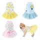 thumbnail image 1 of 3 Piezas Vestidos para Perros para Perros Pequeños Niña Verano Cachorro Ropa Ropa Mujer Lindo Gato Falda Cachorro Tutú Rosa Yorkie Ropa Transpirable Vestido para Mascotas, 1 of 6