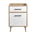 thumbnail image 3 of Modway Maverick 24" Wood Bathroom Vanity Cabinet in Oak and White, 3 of 11