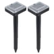 thumbnail image 2 of Repelente ultrasónico de ratones, 2 piezas Repelente ultrasónico solar Repelente ultrasónico solar Repelente de plagas para exteriores Funcionalidad de alta precisión Jadeshay A, 2 of 8