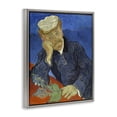 thumbnail image 4 of Stupell Industries Van Gogh Dr Paul Gachet People Painting Gray Floater Framed Canvas Art Print Wall Art, 25 x 31, 4 of 10