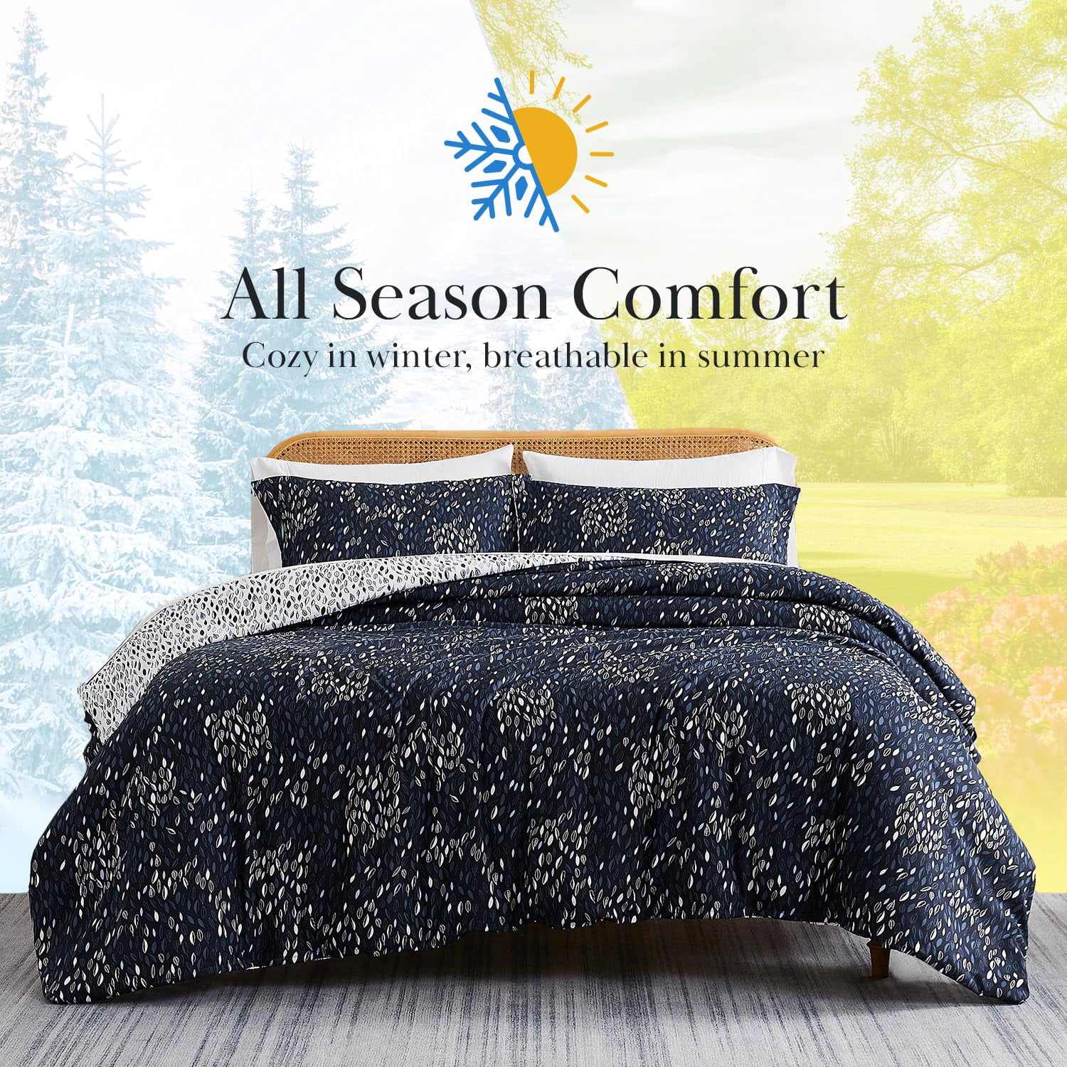 Premium Collection of Oversized Reversible Comforter Sets