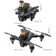 thumbnail image 4 of LWVITH Brushless Drone with Camera, Dual Camera Drone with Obstacle Avoidance and Under 250g, Beginner Friendly Drone with Gesture Control for Adults, Indoor Outdoor Flying Drone with Auto Return, 4 of 9
