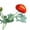Orange, variant on Realistic Fake Flower Artificial Ranunculus Asiaticus 2 Head Realistic Fake Silk Flower with Stem for Home Office Wedding Party Table Centerpiece Vase
