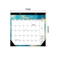 thumbnail image 5 of XIA0LE 2027 Desk Calendar - Jan 2027 - Jun 2028, 18 Months Large Monthly Desk Calendar, 17" X 12", To-Do List & Notes, Best Desk/Wall Calendar For Planning Or Organizing, 5 of 5