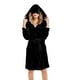 thumbnail image 1 of Women Flannel Nightgown with Eye Mask Cozy Plush Warm Winter Hooded Bathrobe Sleepwear Soft Loungewear rose red XXL, 1 of 4