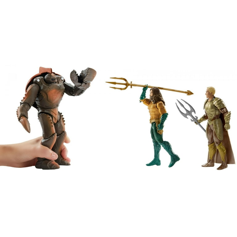 Aquaman Movie Action Figures 3-Pack with Aquaman, Orm, Brine