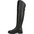 thumbnail image 3 of Naturalizer Women's Scarlette Over-the-Knee Boot Black Leather Extra Wide Calf 8.5XW, 3 of 5