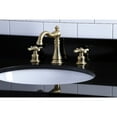 thumbnail image 3 of Fauceture FSC1973AX American Classic Widespread Bathroom Faucet, Brushed Brass, 3 of 5