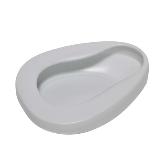 Plastic Bed Pan with Contoured Shape for Added Comfort,Heavy Duty Plastic Bedpan Convenient and Easy to Clean Gifts