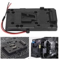 thumbnail image 1 of Octpeak D‑Tap Battery Plate Adapter,Battery Plate Adapter,V Mount V‑Lock Battery Plate Adapter For DSLR Video Camera With D‑Tap Cable, 1 of 8