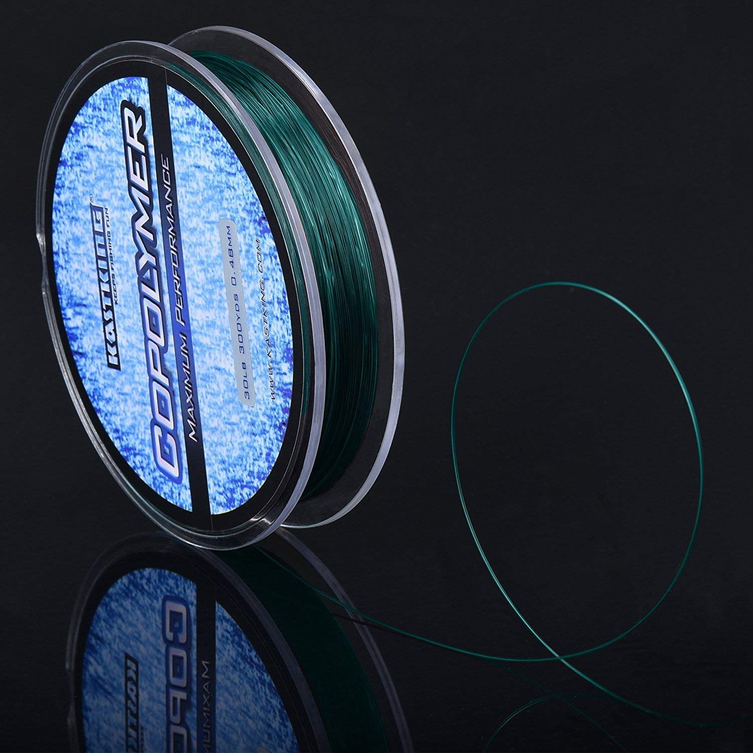 Strong and Ultra Invisible KastKing Copolymer Fishing Line for Saltwater Fishing Freshwater Fishing Bass Fishing and Trout Fishing