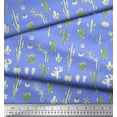 thumbnail image 3 of Soimoi Cotton Voile Fabric Cactus Tree Fabric Prints by Yard 56 Inch Wide, 3 of 3