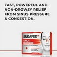 thumbnail image 2 of Sudafed PE Sinus Congestion Maximum Strength Non-Drowsy Decongestant Tablets, 36 ct, 2 of 3