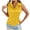 Yellow, variant on Staron Women's Casual Sleeveless Button Down Collar Tank Top Solid Color Basic Comfy Relaxed Blouse, Beige XXL