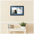 thumbnail image 2 of ArtToFrames Collage Photo Picture Frame with 2 - 8.5x11" Openings, Framed in Black with Liberty Blue and Black Mats (CDM-3926-38), 2 of 8