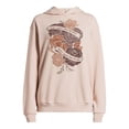 thumbnail image 5 of Every Shade Women's Juniors Pullover Hoodie with Long Sleeves, Sizes XS-3XL, 5 of 5
