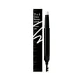 thumbnail image 6 of 2 in 1 Brow Liner, Dark Brown Shade, Retractable & Brush, Clump Free, Sweat Proof, Microblade Strokes, D, 6 of 6
