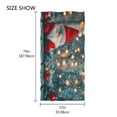 thumbnail image 4 of Ryvnso Merry Christmas Gnome Oversized Beach Towel Microfiber Bath Blankets Swimming Fitness 37" x 74", 4 of 5