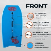 MOREY® Big Kahuna 44 The Original Bodyboard for Tall Riders. Body Board for Beach, Re-Engineered 2025 Model (Royal Blue)