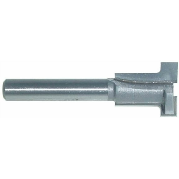 Magnate 6105 T-Slot Router Bit — 3/16" Kerf; 5/8" Large Diameter; 3/8" Small Diameter; 11/16" Cutting Length; 1/4" Shank Diameter