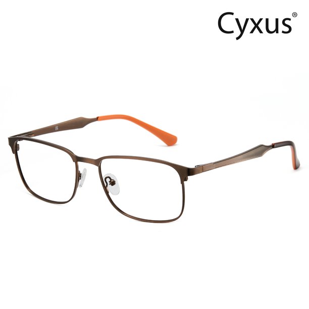 Cyxus Filtro de Luz Azul Gafas Lentes de Computadora para Hombres y Mujeres Anti Tensión de Ojos Bloquear Ultravioletas Lentes Claros Cyxus Style