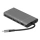 thumbnail image 5 of ONTEN USB C Hub multifuncional de alta definición 8 en 1, fácil de usar, carga rápida, estación de acoplamiento 8 en 1 para OS X IOS, 5 of 8