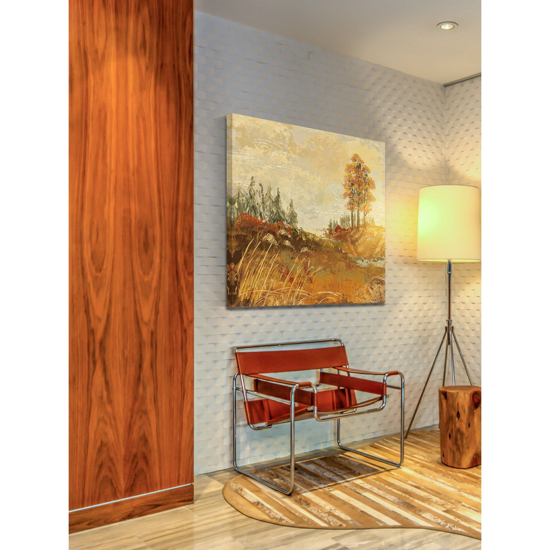 "Grand Vista I" Painting Print on Canvas
