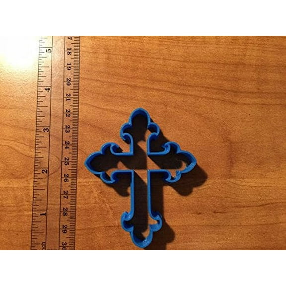 Cross Shaped Cookie Cutter- Fast Shipping - Sharp Edges - Exceptional Quality