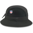 thumbnail image 5 of Men's New Era Black Pittsburgh Steelers 2025 Sideline  Bucket Hat, 5 of 5