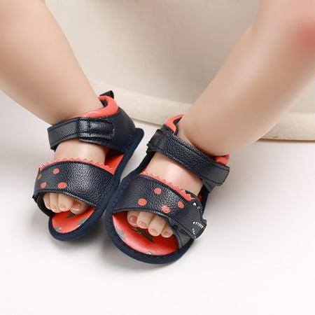 

Christmas Clearance! SuoKom Baby Kids Boys Girls Sandals Summer Animal Soft Flat Shoes infant First Walkers