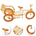 thumbnail image 1 of OULII Retro Tricycle Model Aluminum Wire Cabinet Decoration Home Decoration 1Pcs, 1 of 7