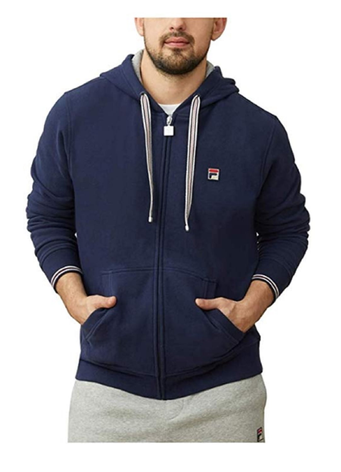 Fila men's zip hoodie Clearance