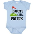 thumbnail image 3 of Inktastic Daddy Little Putter Mini Golf Boys or Girls Baby Bodysuit, 3 of 5